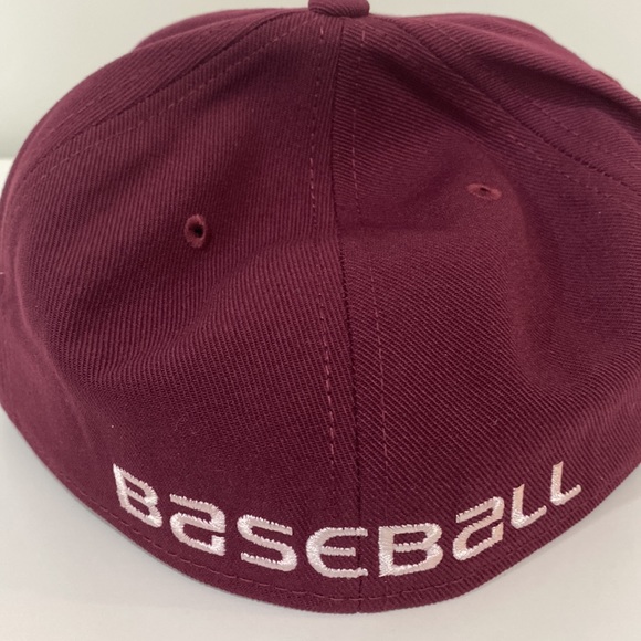 Nike Virginia Tech baseball hat size 7 1/4 Maroon - Picture 2 of 2